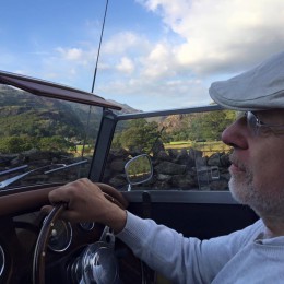 Trevor Cooper visiting churches in Wales